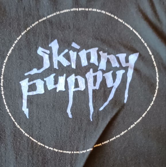 Vintage Rare Original Skinny Puppy t shirt 1992. - Picture 6 of 6